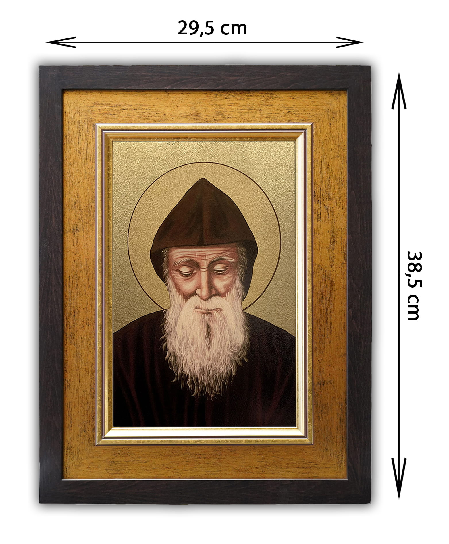 Strzałki ramy foliowane pozłacane Charbel.jpg